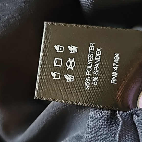 Norma Kamali Womens M 38 Halter Turtle Side Slit Gown Slip Dress Pewter Gray - Picture 12 of 13